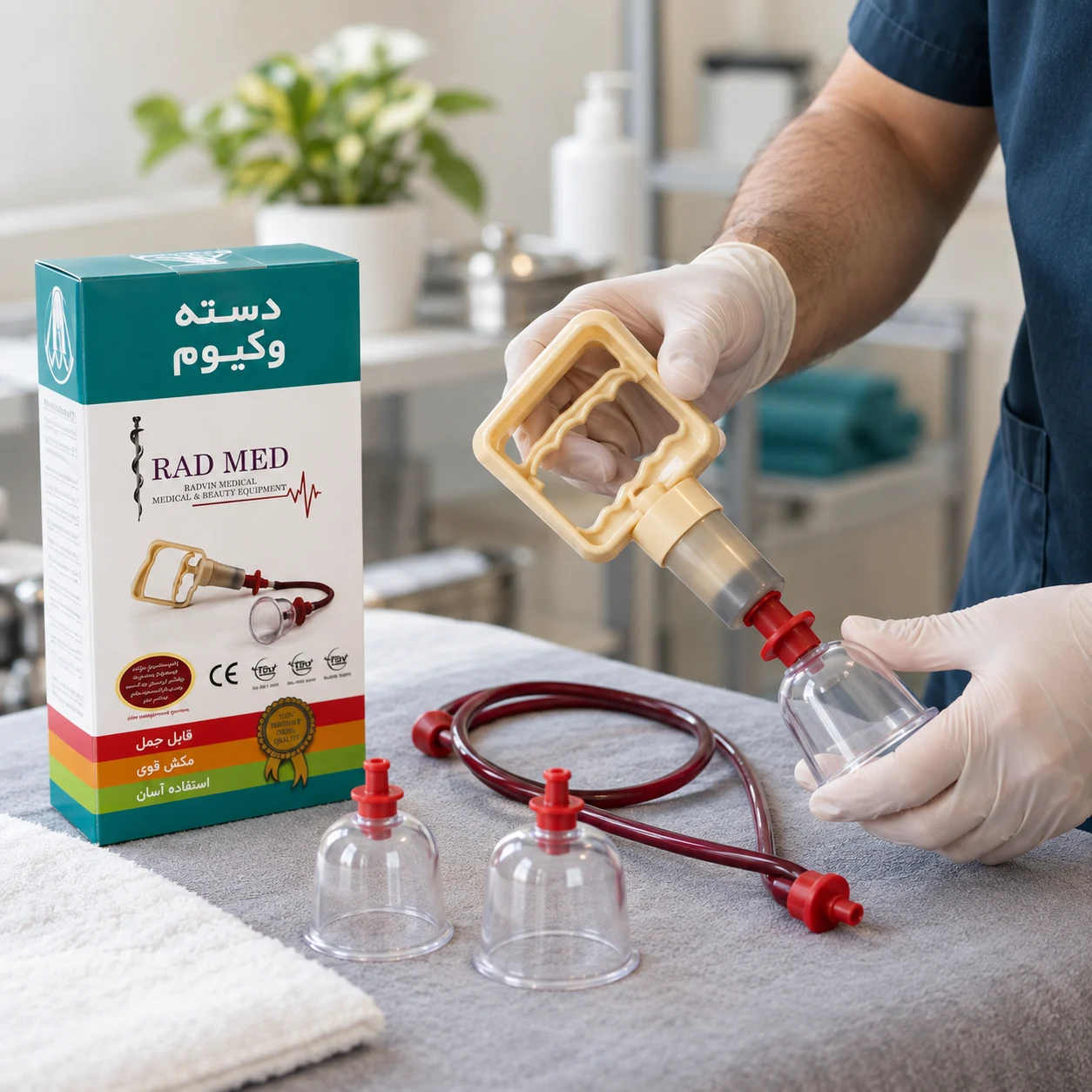 دسته وکیوم راد مد RAD MED - تصویر 2