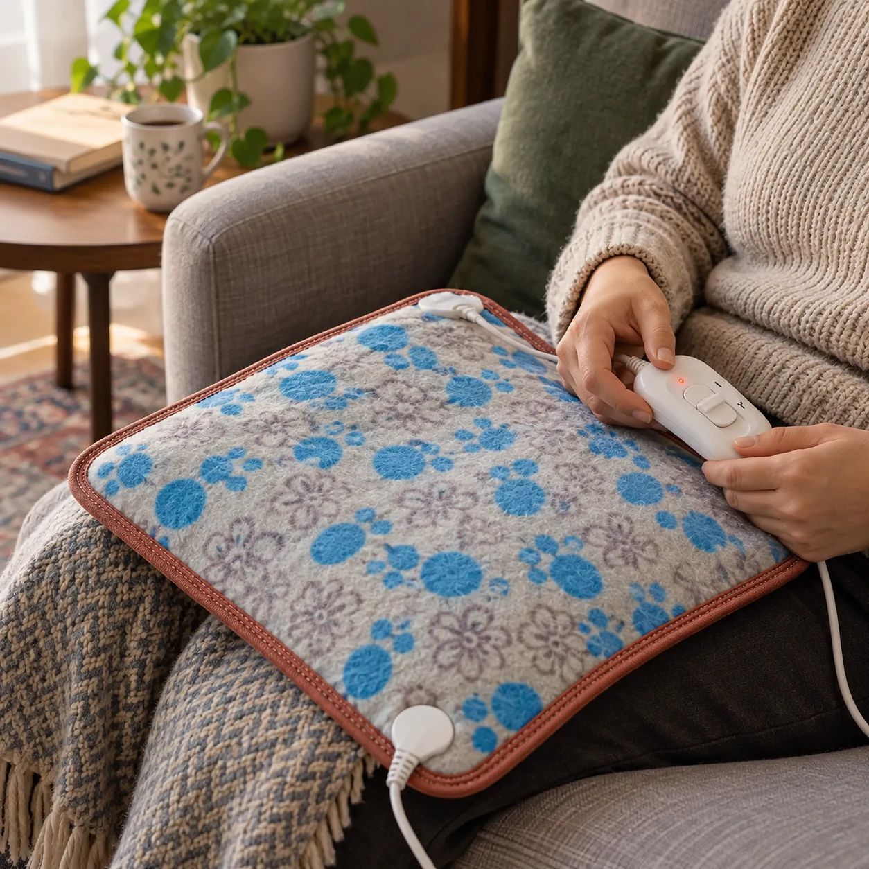 تشکچه حرارتی کرنل Kernel مدل Heating Pad سایز ۴۵×۴۵ سانتی‌متر - تصویر 2