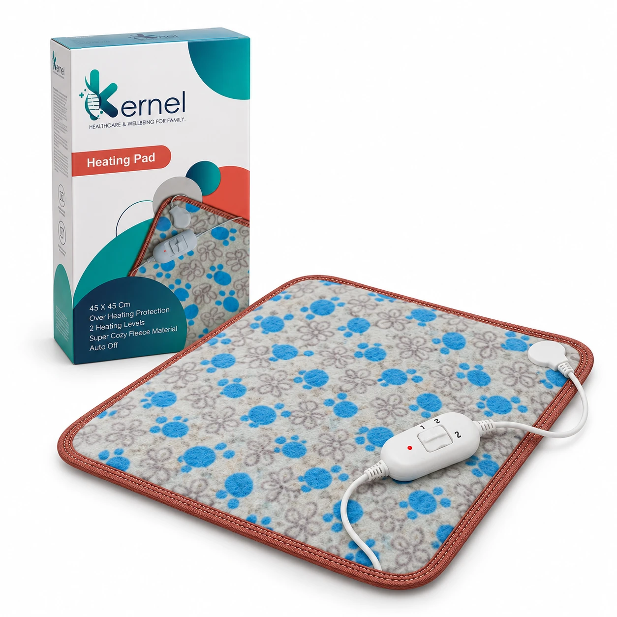 تشکچه حرارتی کرنل Kernel مدل Heating Pad سایز ۴۵×۴۵ سانتی‌متر